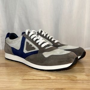 EMPORIO ARMANI Suede Sneakers for Men’s size 11